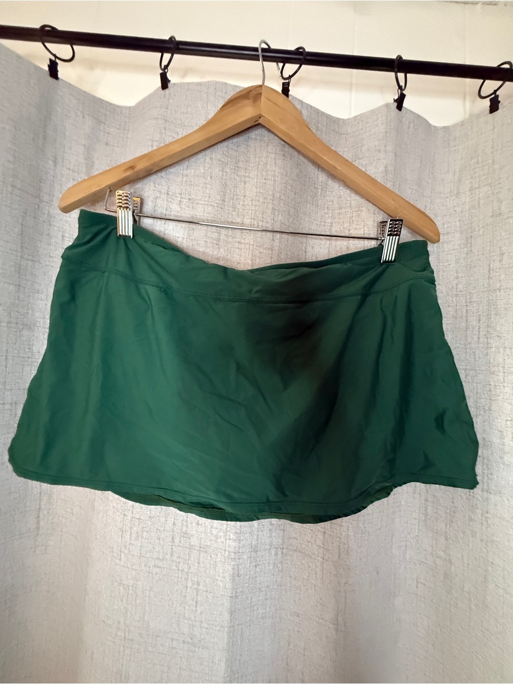 Alex Marie Forest Green Mini Skirt